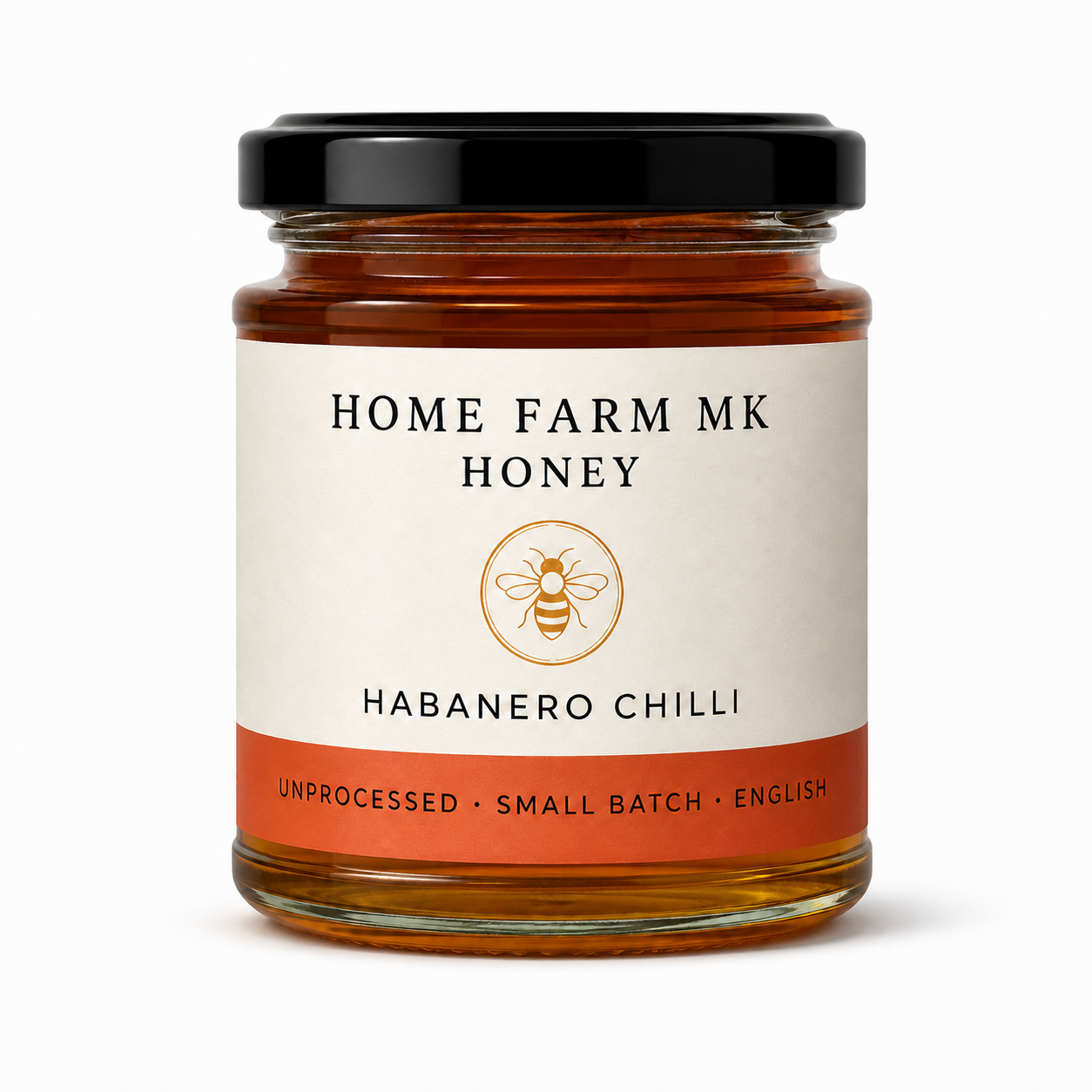 Official Home Farm MK Habanero Chilli Honey jar